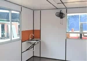 Light Duty Portable Cabin | Premium - PPGI Deck & Steel Frame c/w Internal PVC White Vinyl Board