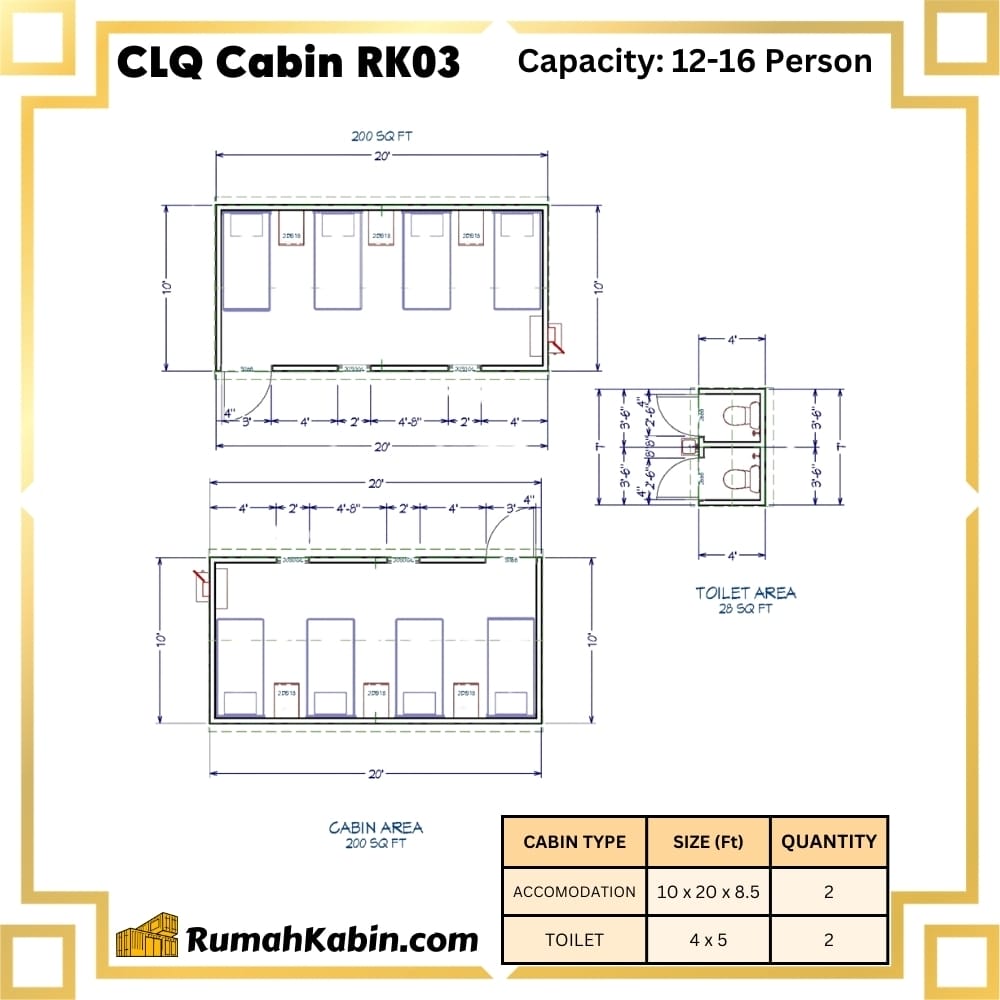 CLQ Cabin RK03 RumahKabin.com
