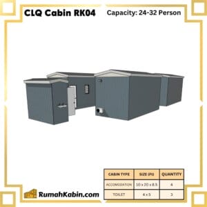 Centralized Labour Quarters (CLQ Cabin) | RK04 Capacity: 24-32 Person - Image 6