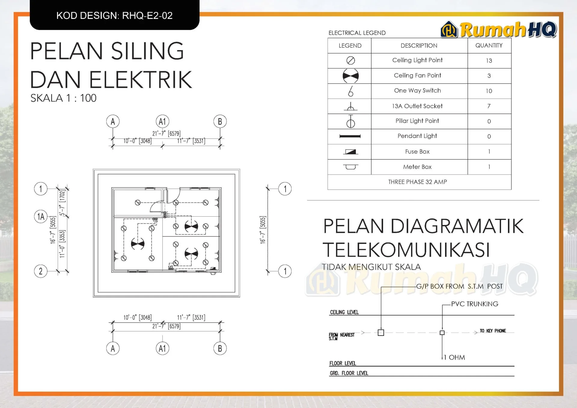 Rekabentuk Design Rumah RHQ E2 02 15