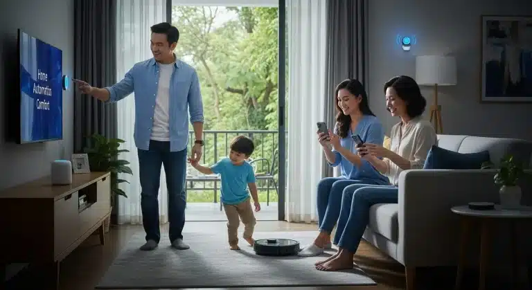 Understanding Why Consider Home Automation for Your Home 3 home automation family comfort image